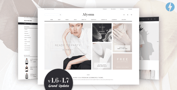 Alysum v9.1.5 – 高级 Prestashop AMP 主题下载
