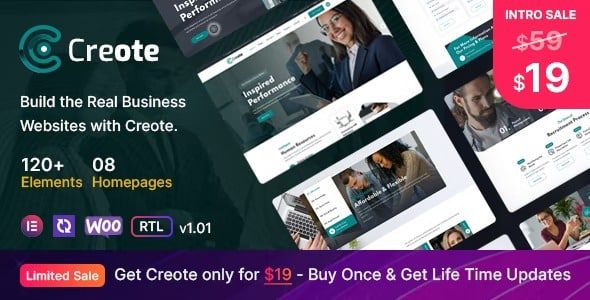 Creote 2.9.4 咨询业务 WordPress 主题下载