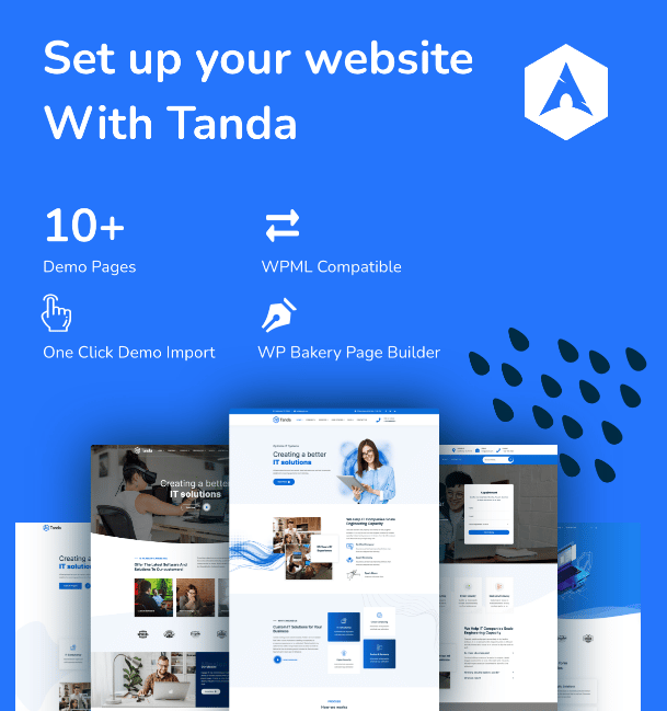 Tanda v.1.7.3 – 技术和 IT 解决方案 WordPress 主题下载