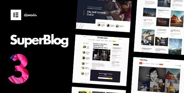SuperBlog v.3.7 强大的博客和杂志主题下载