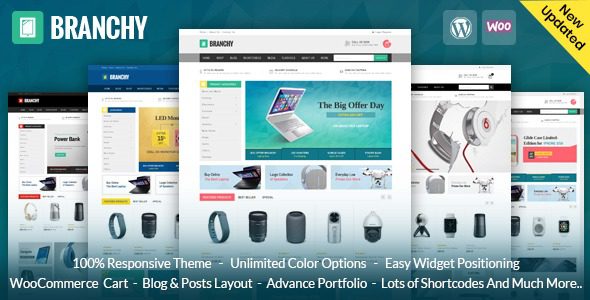 Branchy 22 Sep 2022 –  WooCommerce 响应式主题下载