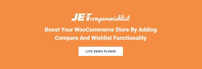 JetCompareWishlist For Elementor WordPress Plugin v.1.5.13 心愿单插件下载