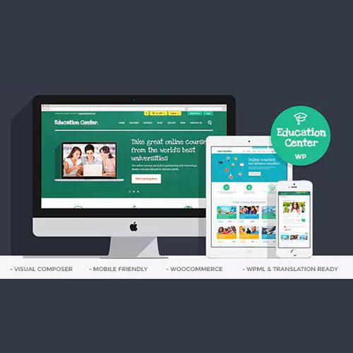 Education Center v3.6.4 – LMS在线大学&学校课程学习的WordPress主题下载