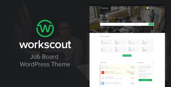 WorkScout v4.1.10 – 招聘WordPress主题下载