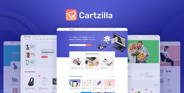 Cartzilla v1.1.1 – 数字市场&杂货店WordPress主题下载