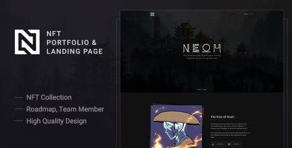 Neoh v1.1.3 NFT组合WordPress主题下载