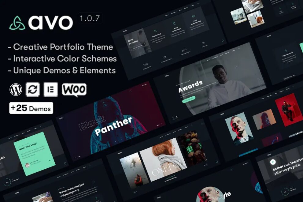 Avo v1.2.2 创意组合&机构WordPress主题下载