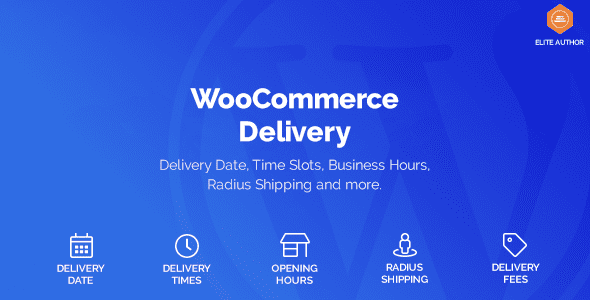 WooCommerce Delivery v1.2.9 买家设置交付日期插件下载