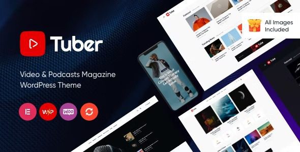 Tuber v1.20.0 – 视频博客&Podcast WordPress主题下载