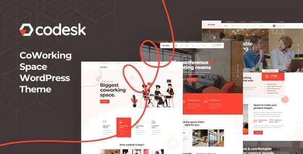 Codesk v1.2.5 – 创意办公空间WordPress主题下载