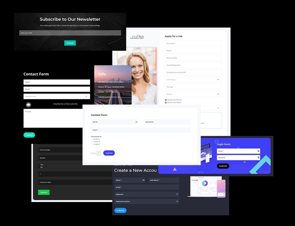 Divi Form Builder v5.1.2 – 最好的Divi联系表单生成器插件