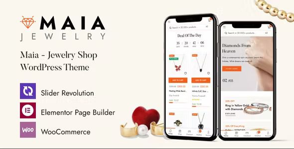 Maia v1.1.29 珠宝店WordPress主题下载