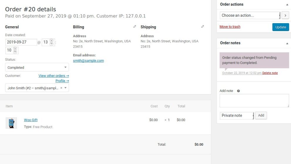 Free Gifts for WooCommerce v13.8.0 免费礼物插件下载
