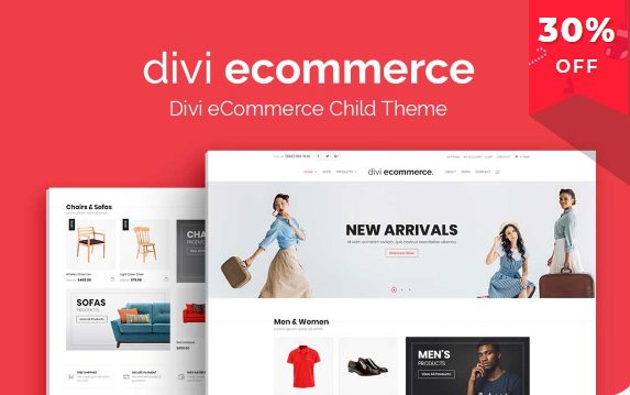 Divi Ecommerce v1.3.6 – Woocommerce Divi 子主题下载
