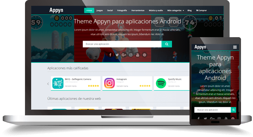 Appyn v2.0.15 – Themespixel WordPress 主题下载