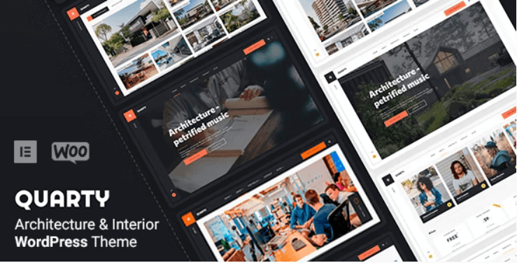 Quarty v1.3.2 – 建筑 WordPress 主题下载