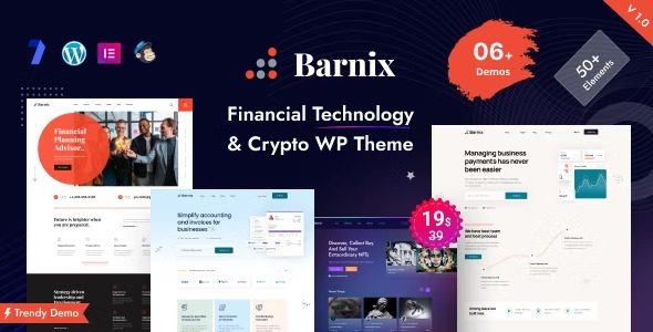 Barnix v1.0.1 – 财务咨询主题下载