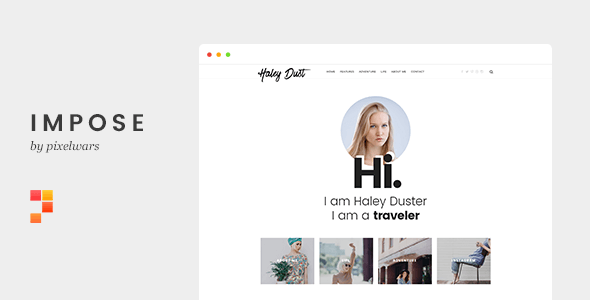 Impose Blog v1.1.9 – 博客的 WordPress 博客主题下载