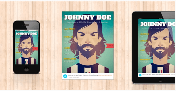 BookCard WP v4.9.6 – 3D 折叠 vCard WordPress 主题下载
