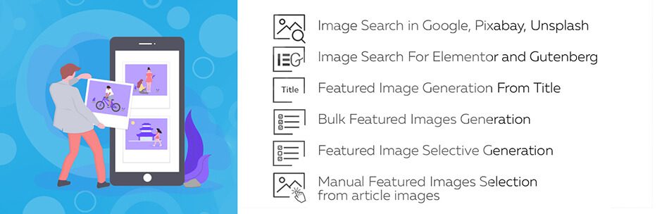 Auto Featured Image Premium v1.4.5 自动设置特色图片插件下载