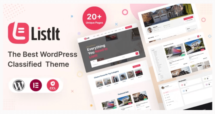 ListIt v1.6 – 分类 WordPress 主题破解版下载