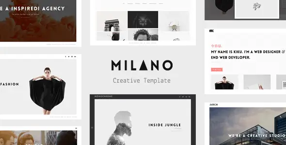 Milano v5.4 – 创意最小的 WordPress 主题破解版下载