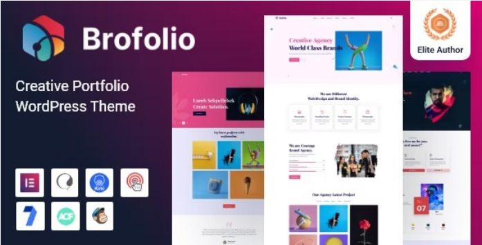 Brofolio v1.0.3 – Creative Portfolio WordPress 主题下载