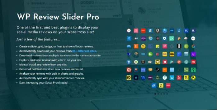 WP Review Slider Pro (Premium) v12.6.7 导入社媒平台评论插件下载