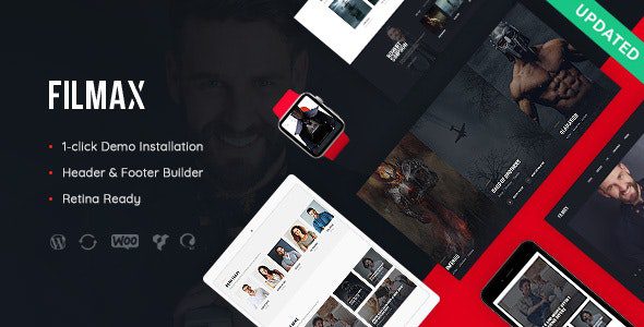 Filmax v1.1.8 电影与电影新闻杂志 WordPress 主题破解版下载
