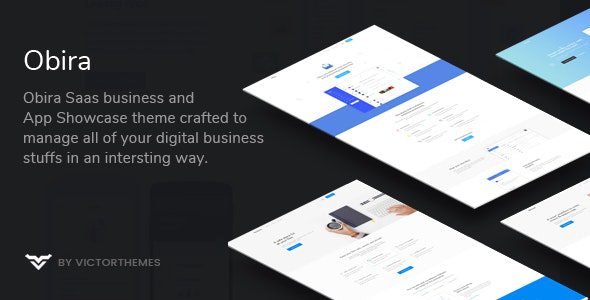 Obira v1.9.6 – SaaS 业务和应用程序展示WordPress 主题下载