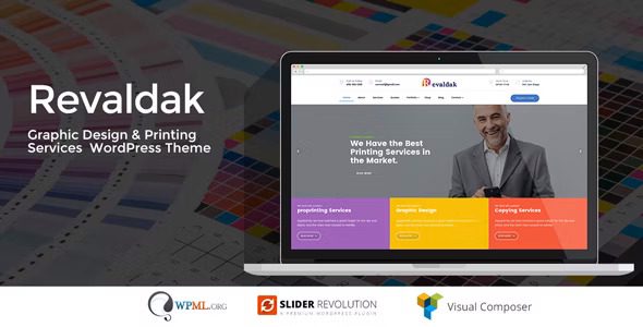 Revaldak v3.0 – 打印服务 WordPress 主题破解版下载