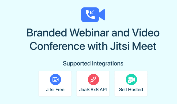 Jitsi Meet Ultimate v1.8.10 (Webinar and Video Conference) by WP Pool 视频会议插件破解版