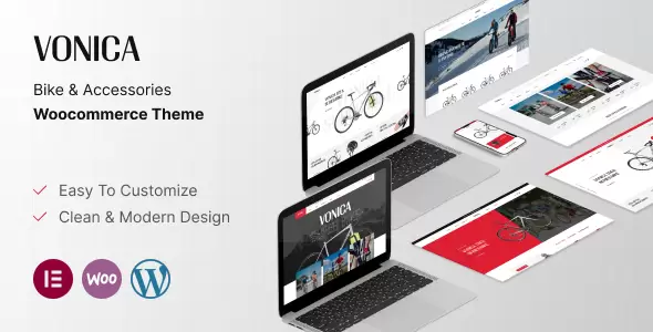Vonica v1.1.0 – 自行车和配件 WooCommerce 主题破解版下载