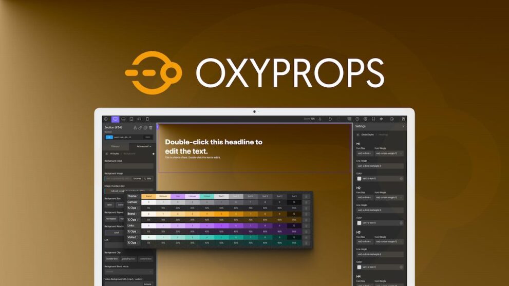 OxyProps v1.6.0 [Activated] – 用于构建 WordPress 站点的现代 CSS 框架插件下载