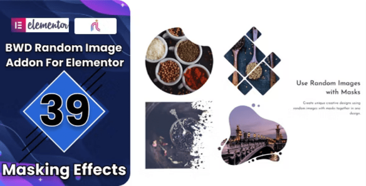 Random Image For Elementor v1.6 异形随机图片插件破解版下载