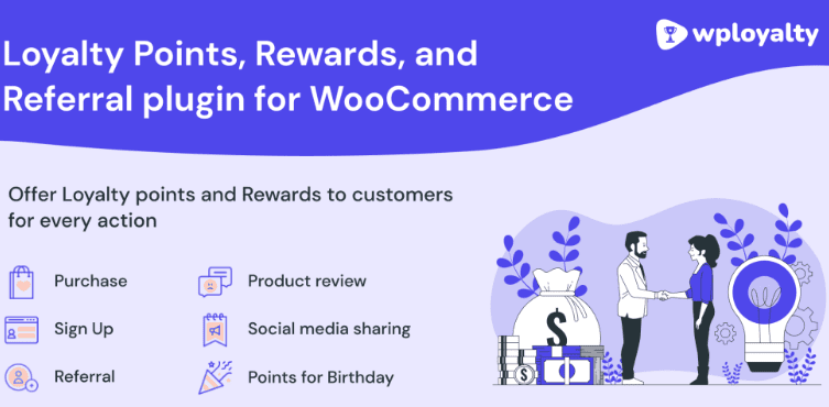 WPLoyalty v1.4.7 + addons – WooCommerce 忠诚度积分、奖励和推荐插件下载