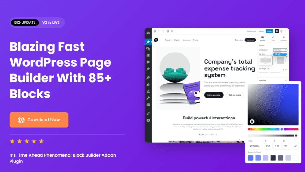 Nexter Blocks Pro v5.0.7 (The Plus Addons for Block Editor Pro)古腾堡网页设计增强插件下载