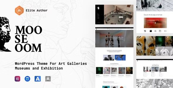 Mooseoom 1.2.0 艺术画廊、博物馆和展览 WordPress主题下载