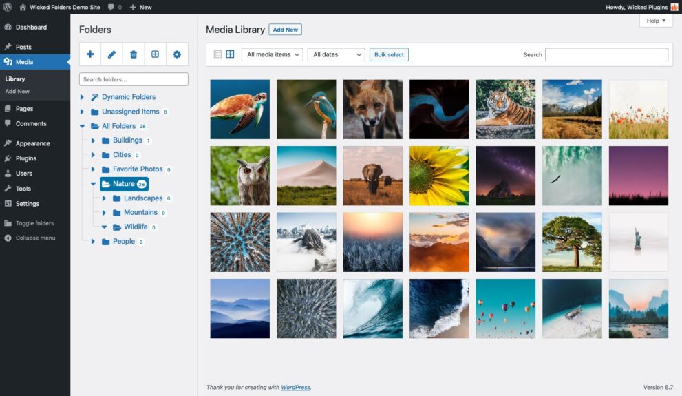 Wicked Folders Pro v4.2.0 wordpress文件夹式管理插件下载