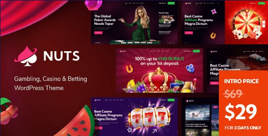 Nuts v1.15.0 赌博、赌场和博彩 WordPress 主题下载