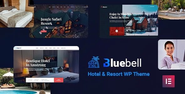 Bluebell v1.5 酒店及度假村 WordPress 主题下载