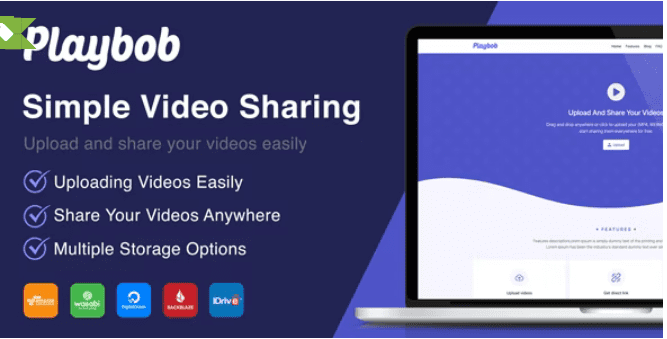 Playbob v1.1 简单的视频分享PHP源码下载