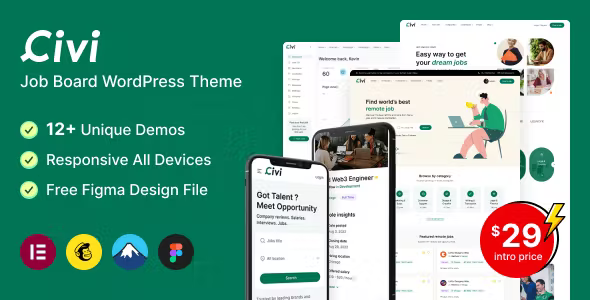 Civi 2.2.6 – 求职板 WordPress 主题下载
