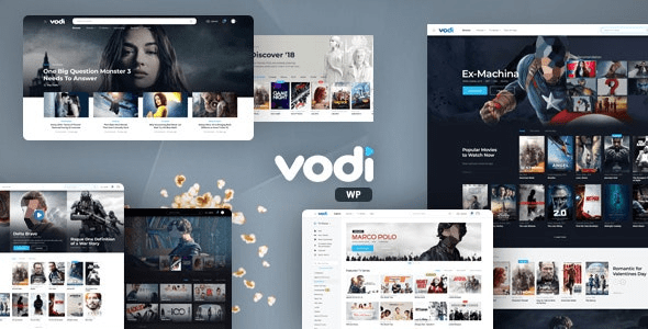 Vodi v1.2.14 – 电影视频流媒体WordPress主题下载