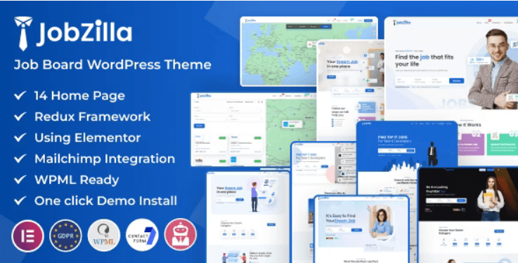 JobZilla v.1.9 – 求职板 WordPress 主题下载
