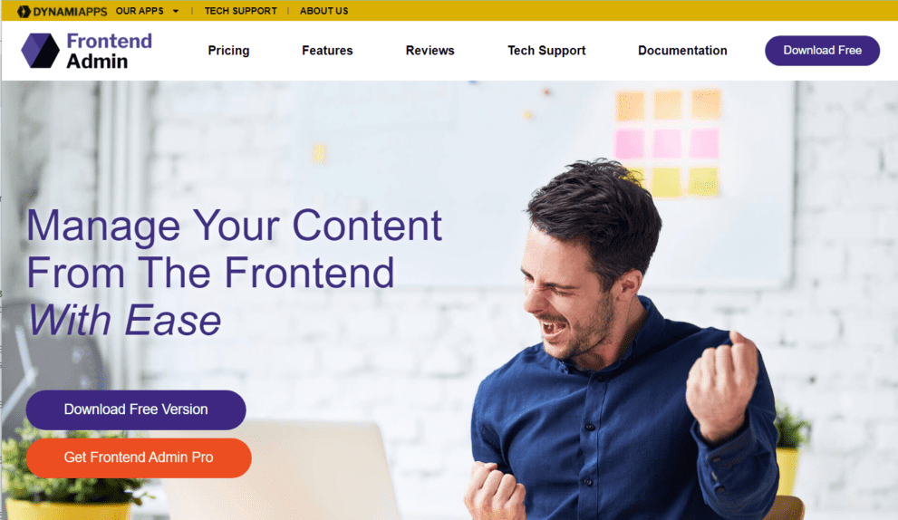 Frontend Admin Pro v3.29.9 允许网站管理员和用户直接从前端管理内容插件下载