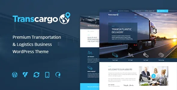 Transcargo v2.9.2 物流运输 WordPress 主题
