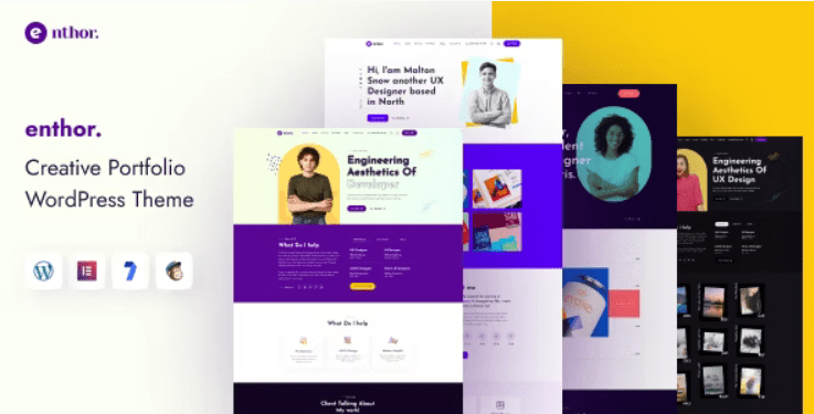 Enthor v2.0.1 创意组合 WordPress 主题下载