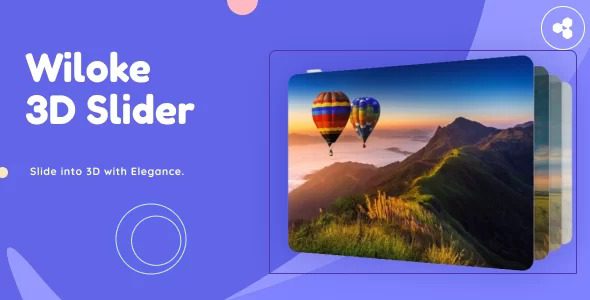 Wiloke 3D Slider Elementor Addon v1.0.1 插件下载