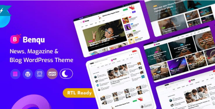 Benqu v1.1.16 新闻杂志 WordPress 主题下载